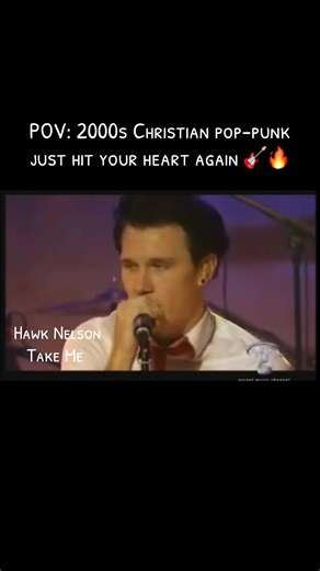 Hawk Nelson’s Take Me is that throwback that feels like a youth group memory with a guitar riff attached. Sometimes the song still says what your heart forgot how to pray. 🙌 #HawkNelson #TakeMe #ChristianThrowbacks #ChristianRock #ChristianPopPunk