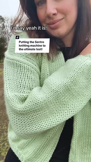 The Ultimate Test for the Sentro Knitting Machine | Knit Cardigan
