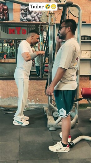 “Gym ka Sabse Dangerous Tailor 📞✂️” #contentcreator #comedy #funny #explorefitness #gymlife