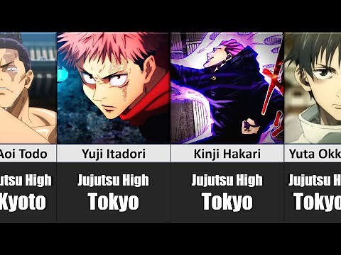 ALL 16 Jujutsu High Students Ranked in Jujutsu Kaisen