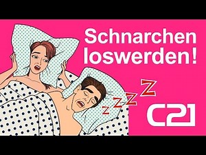 3 Tipps gegen SCHNARCHEN