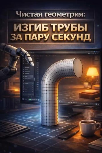 👉 Чистая геометрия: идеальный изгиб трубы за пару секунд