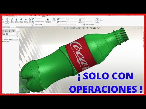 ✅ Como Diseñar una Botella en SOLIDWORKS 2020, como hacer botella en SOLIDWORKS 2020