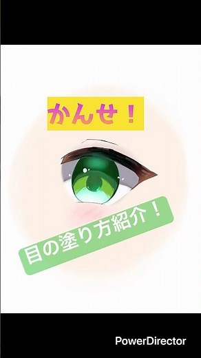 目の描き方チョチョ流【デジタル編】#イラスト #アイビスペイント #目の描き方