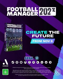 Ready to change the game? Take control of your team in FM23 - out now across platforms. | Football Manager