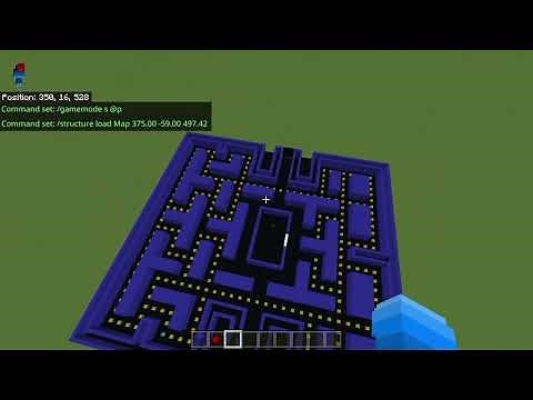 Minecraft Bedrock Edition: Pacman Map Showcase