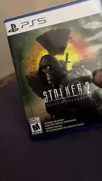 Unboxing stalker 2 heart of Chernobyl ps5 and install time
