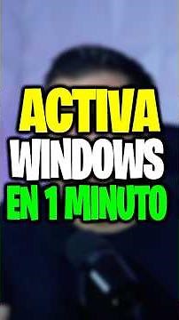 Activate Windows in 1 minute using a secure method