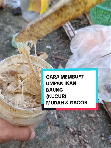 Cara membuat umpan ikan baung (kucur) mudah dan gancor, bisa buat sendiri di rumah dengan bahan ikan wader (rekomendasi). semoga bermanfaat biar kamu tidak perlu beli kucur mahal-mahal lagi #kucur #umpanjitu #mancing #mancingbaung #tutorial