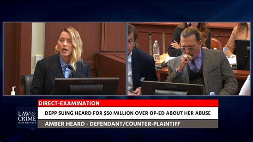 360K views · 5.6K reactions | Watch: Amber Heard got emotional while talking about Johnny Depp allegedly cavity searching her for cocaine. | Law&Crime | Facebook