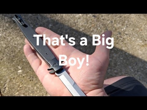 Unboxing and First Impressions of the Böker 5.0 Stiletto