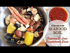 How to Make the BEST Seafood Boil Step-by-Step (Featuring Bloves Smackalicious Sauce)