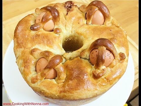 Casatiello - Easter Bread - Rossella's Cooking with Nonna