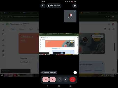 A tutorial on how to use Google Classroom and Google Meet
