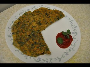 Palak Paratha / Spinach Paratha Recipe
