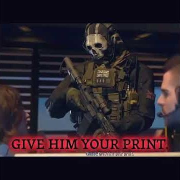 Ghost Doesn't Speak. He Commands.| COD MW3#edit #shorts #cod #ghost #simonriley #soapmactavish #