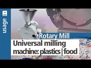 Universal milling machine | lab mill | Rotary Mill