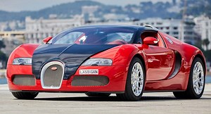 Deep Down, This Red Bugatti Veyron Grand Sport Is Actually Blue | Carscoops