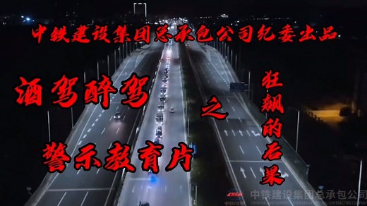 酒驾醉驾警示教育片《狂飙的后果》