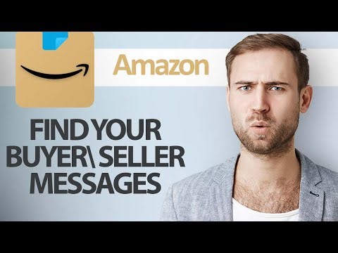 How To Find Your Buyer\\Seller Messages On Amazon Shopping App | Step By Step