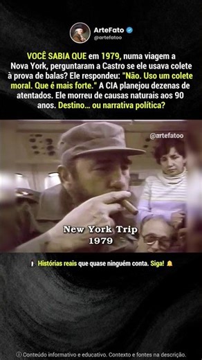 Fidel em Nova York