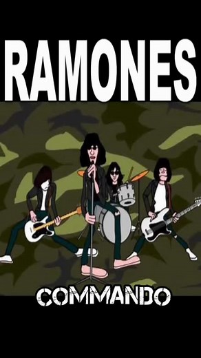 Ramones - Commando #Ramonesforall #dondelosramonesviven #wheretheramoneslive #ramones #theramones | Dan Ramone