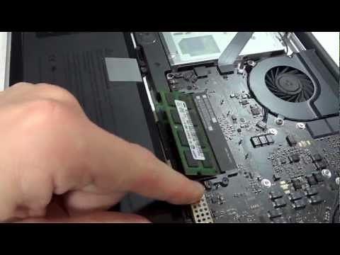 How to Upgrade RAM in MacBook Pro 17" 2011 16GB Install Tutorial
