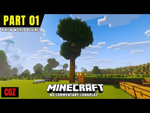 Starting Fresh in Minecraft Java | PART 1 | No Commentary