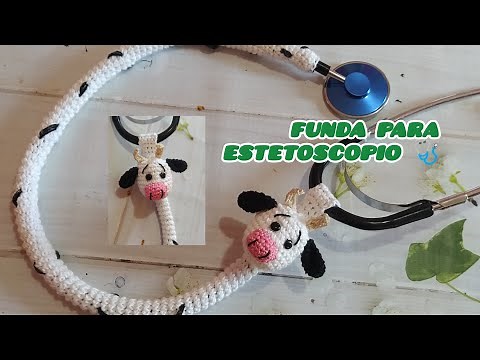 Funda para 🩺 estetoscopio a crochet paso a paso,suscribite y activa la 🔔que otro modelo te gustaría