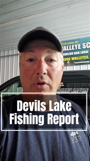 9.5K views · 41 reactions | Here’s guide Johnnie Candle Professional Angler and Sport Fishing Communicator with the current (August 2) Devils Lake, North Dakota, fishing report!  Travel North Dakota | AnglingBuzz | Facebook