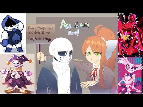 Ask Sans and Monika (Ask Dokitale Season 1-10 COMPLETE COMPILATION)