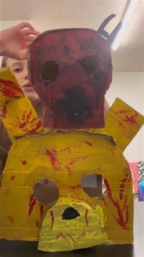 My spring Bonnie mask #fnaf #animatronics #fivenightsatfreddys1 #mask