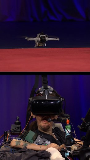 Have you ever seen someone fly a drone with their mind? 🤯 This new tech has the potential to be game-changing for people with disabilities. #ConorRussamano #newtechnology #Mindblowing #tech | TED