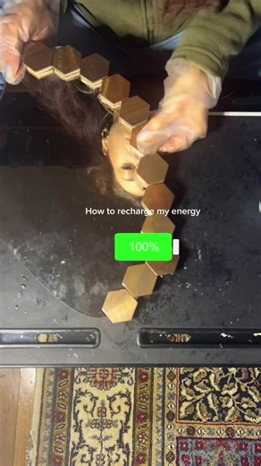 Protect your peace #artdeco #miroir #diy #faitmain #mosaic