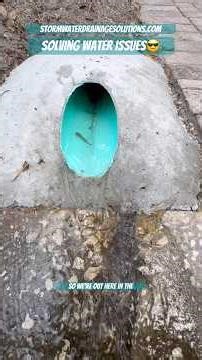 Drainage System Solves Flooding - PVC Drain Pipe SDR35 Tampa