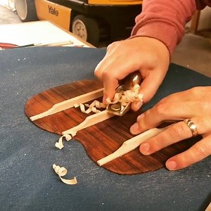 9.4K views · 215 reactions | Excuse me, @lienielsentoolworks , is it ok to use the Violin Maker’s Block Plane on a soprano ukulele, and if so, will it sound more baroque? Please advise and thank you. #CutePlane #OneHappyClown #Cocobolo #Spruce | Nick Offerman | Facebook