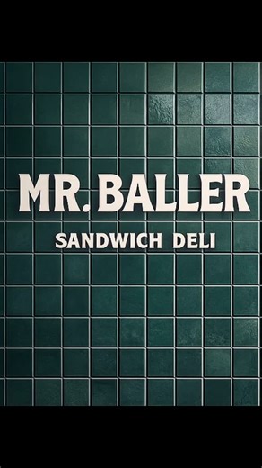 Mr Baller on Instagram: "A bit of what’s to come for y’all. Mr Baller sandwich deli. Coming soon to Moorabbin. 😎"