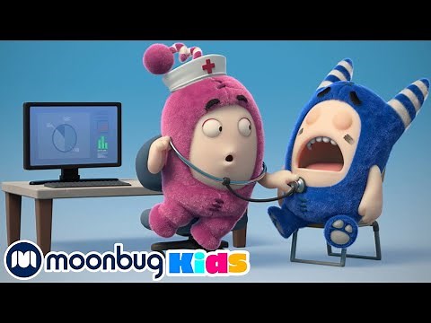 Going To The Doctors - Sick!! | ‪@Oddbods‬ | Funny Cartoon For Kids