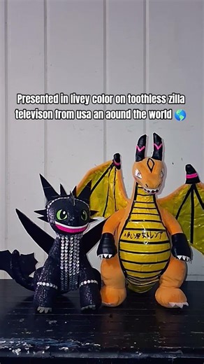 toothless zilla an friend's in livey color on toothless zilla television worldwide station