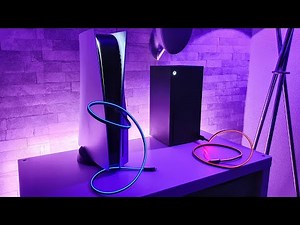 LIGHT UP USB-C Gaming/Charging cables look the business