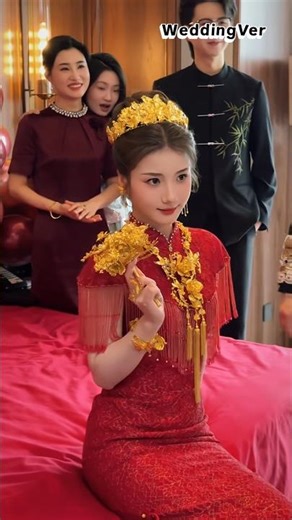 The Bride and Groom’s First Night as Husband and Wife ❤️#wedding #shortvideo #beautiful #viralvideo