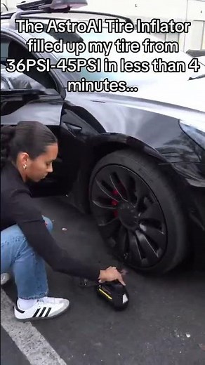 🚗 Fast Tire Inflation! AstroAI Portable Air Pump ⚡
