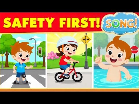 🚦 Safety First Song for Kids | Learn How to Stay Safe Every Day!