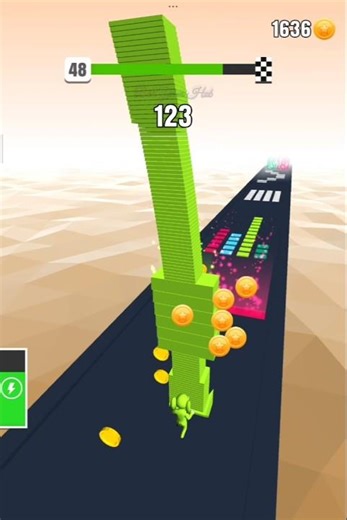 Stack Colours | Perfect Color Match & Clean Stack #shorts