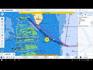 Route Planning our Route with TimeZero