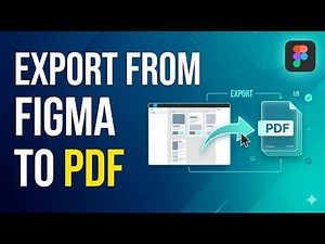 How to Export Figma to PDF | High Quality Printing & Sharing