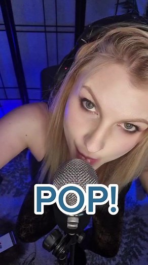POP! #rubytrue #asmrpop #facetouchingasmr #personalattentionasmr #satisfyingasmr