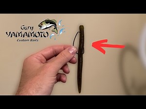 How To Texas Rig A Weightless Senko - Beginner to Advanced