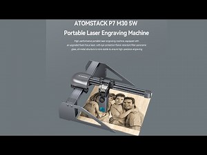 The specific steps to install the portable P7M30 laser engraving machine