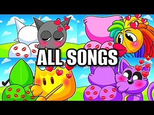 ALL Sprunki GYATT Songs Animated Music Videos